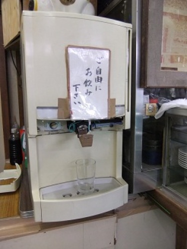 今井橋そば店＠一之江の給水器20120216.JPG