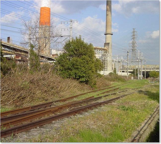 37その先の線路の分岐