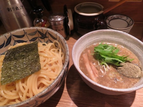 20140916_麺屋ジャイアン煮干しつけめん中（400g）.JPG