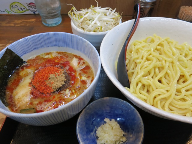 20120806_味噌麺処花道_煮干し辛味噌つけめんfT.JPG