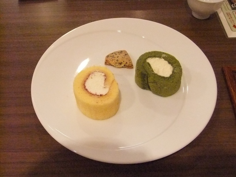 茶遊亭カフェ＠日暮里のスイーツ20120716.JPG