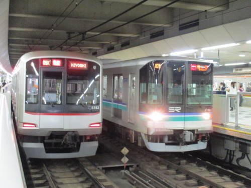 東急5050系と埼玉高速鉄道2000系
