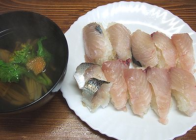 寒鰆のにぎり寿司.JPG