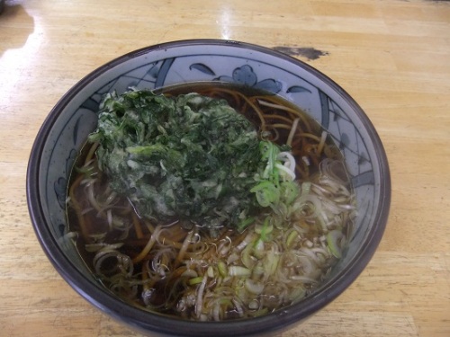 谷在家１丁目・ねぎしの春菊天そば１20120420.JPG