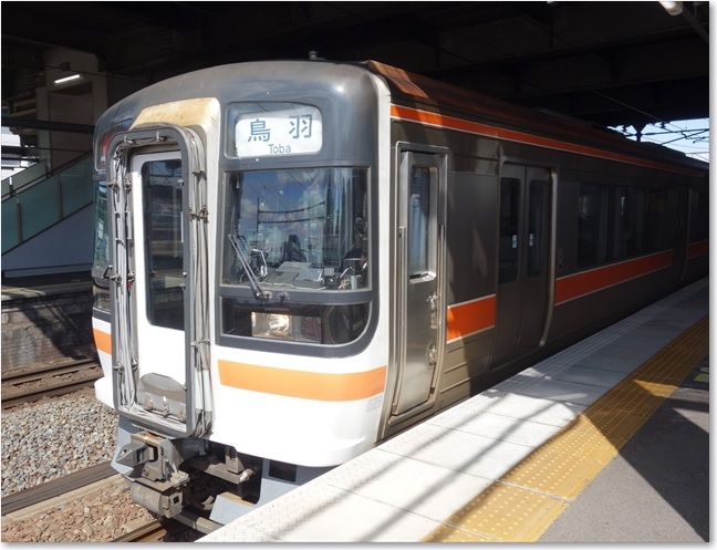 01桑名駅_この快速みえに乗ってきました