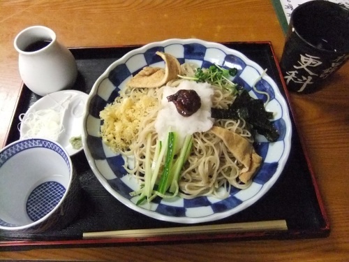 神田錦町更科の冷し梅おろしそば１20130705.JPG