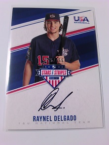 Raynel Delgado オート　(４９９枚限定).JPG