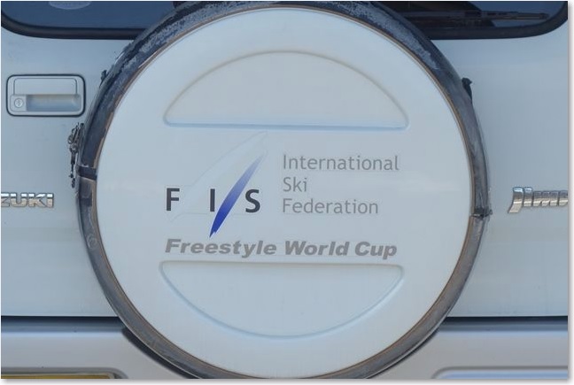 96車庫のジムニーＲ・スキーのフリースタイルWC