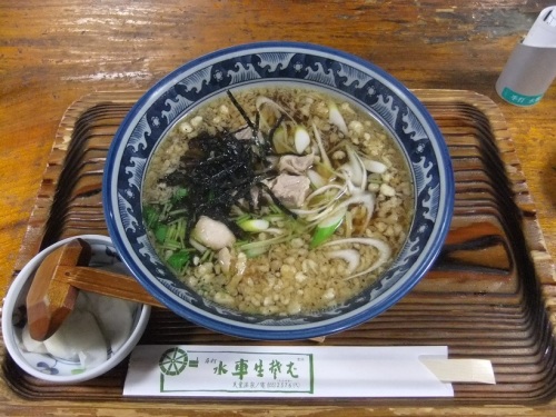 水車生そば＠天童の元祖鳥中華１