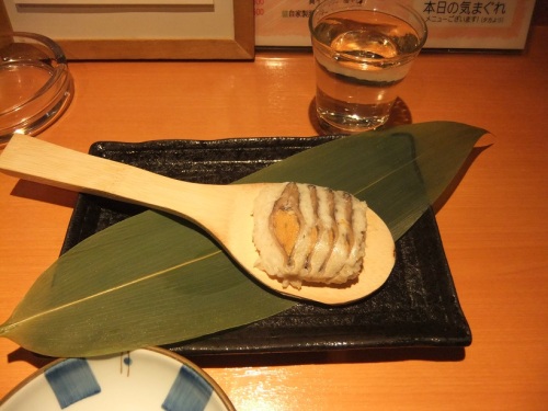 酒の大桝雷門店＠浅草の本にごろ極上ふなずし1000円＋刈穂大吟醸700円＋燦然400円