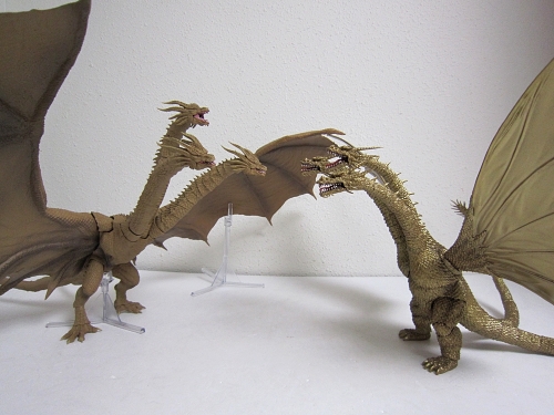 S H Monsterarts キングギドラ 19 モンスターアーツ ゴジラ キング オブ モンスターズ 緑茶no戯言 楽天ブログ