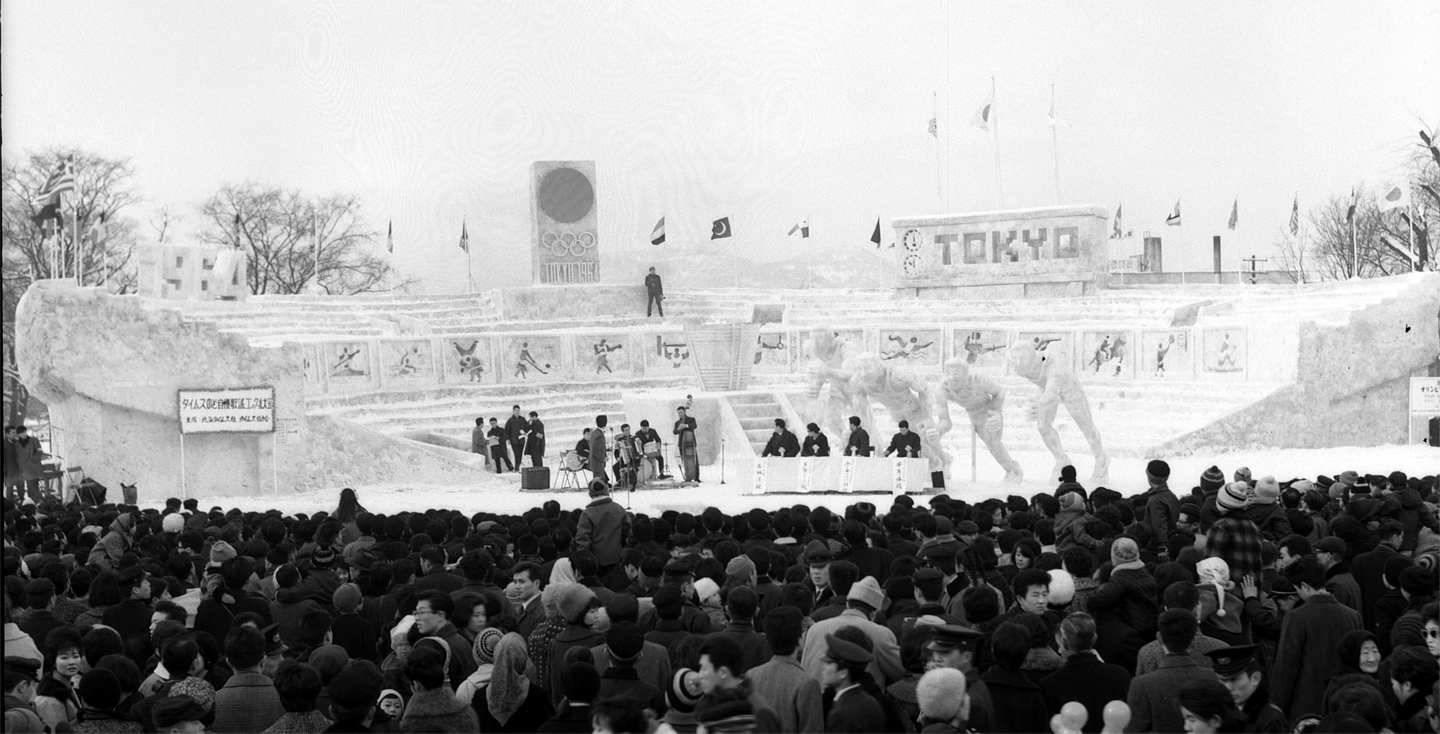 1964東京オリンピックの時の雪像写真 春夏秋冬 楽天ブログ