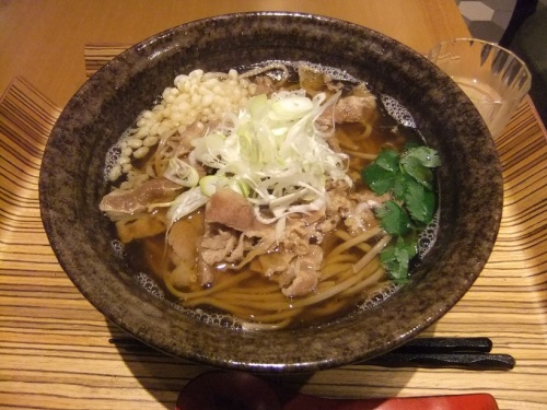 ごく旨肉そば 日の陣の肉南蛮そば１