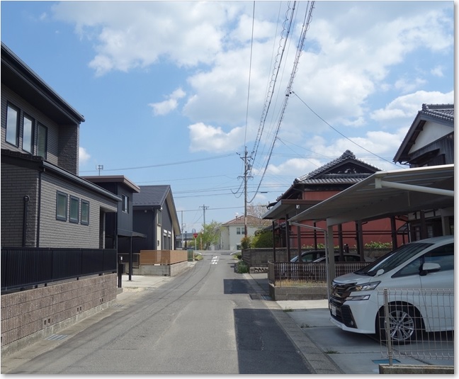 37住宅街になってきました