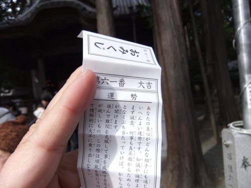 豊川稲荷のおみくじ20130103.JPG