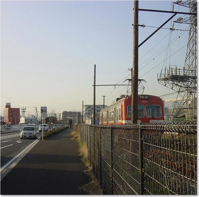 62去ってゆく電車