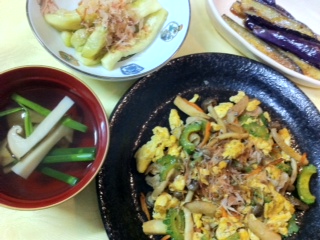 2012.8.9 goya dinner.JPG