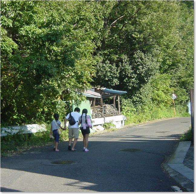 35道を聞いた親子