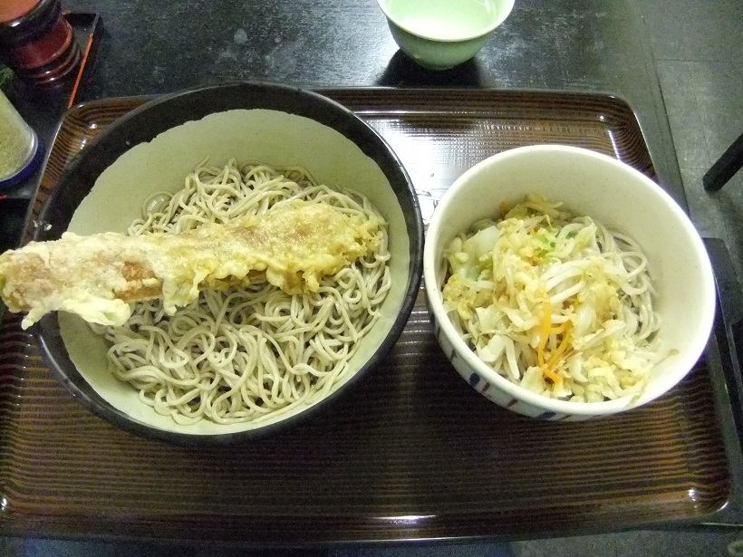日豊庵＠農水省北別館の二食そば１20121012.JPG