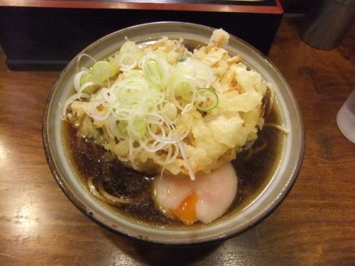 かめや神田東口店の天玉そば１