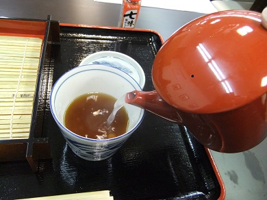 いってつ＠新馬場のそば湯