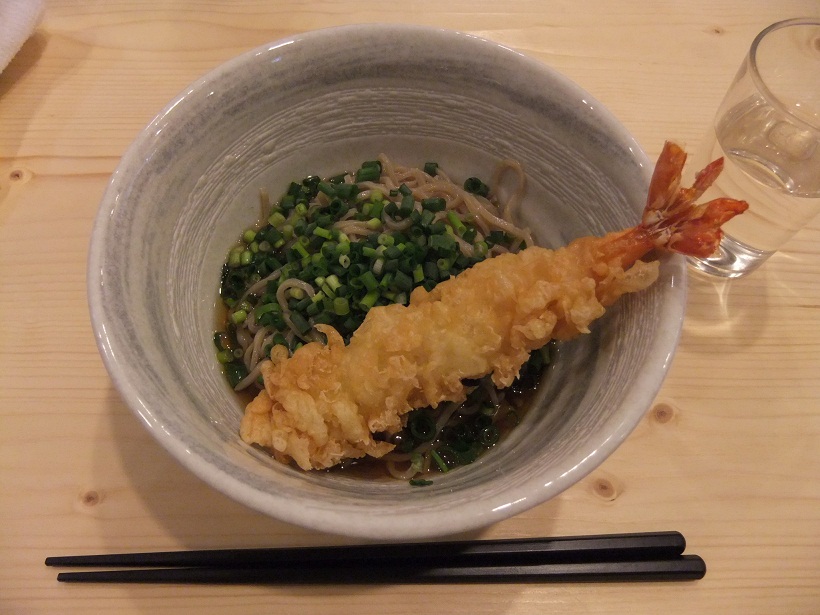 西新井１丁目・みずとくじらの冷やしえび天そば１20120512.JPG
