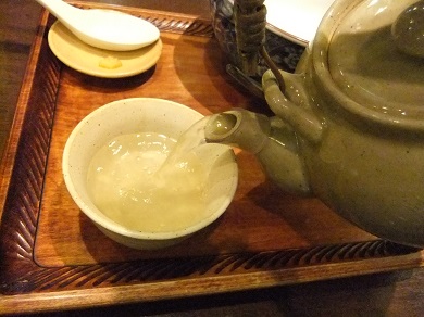 かんだやぶそば＠そごう千葉のそば湯