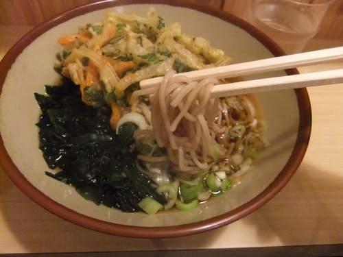 そば翔＠目黒の天ぷらそば２