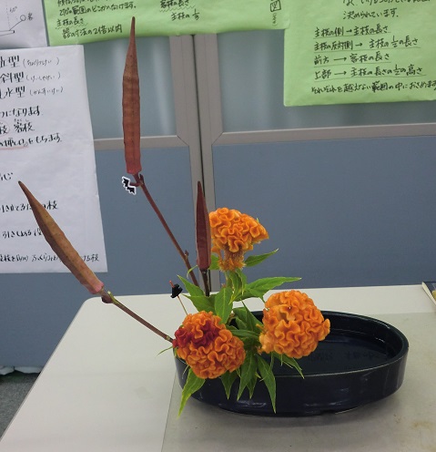 伝統文化こども教室 ハロウィンの花 いけばな いけばな日記 楽天ブログ