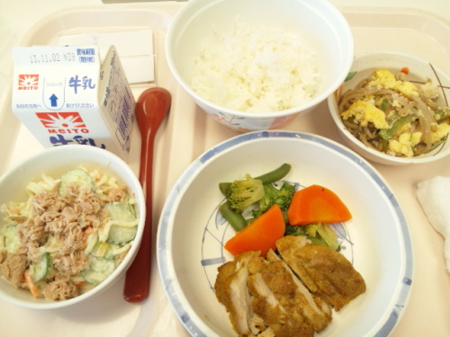 鶏肉のカレー焼き