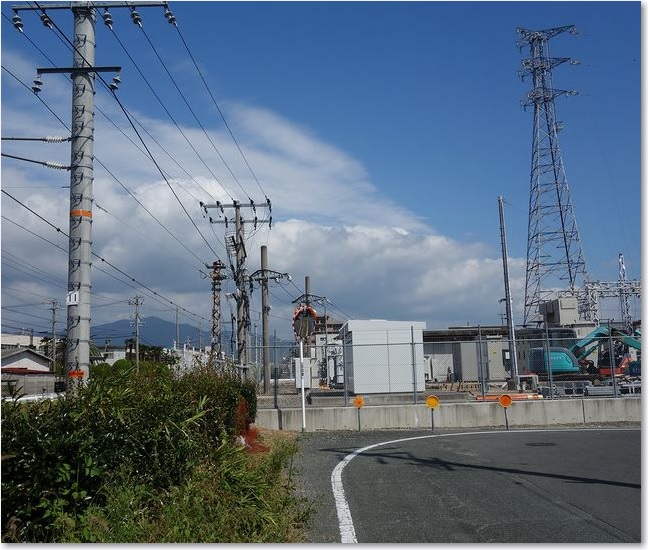 19変電所に突き当たります