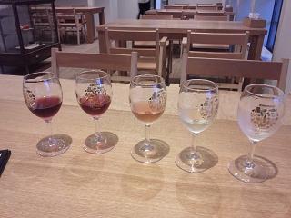 セイズファームさんへお邪魔しました　５種類試飲