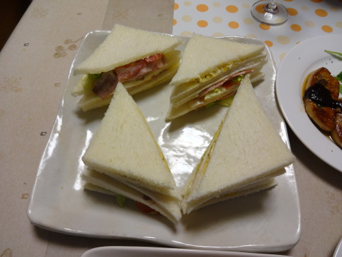 自家製サンドイッチ