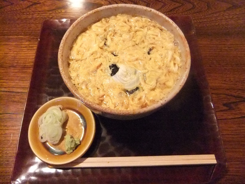 並木藪蕎麦の玉子とじ１20121130.JPG