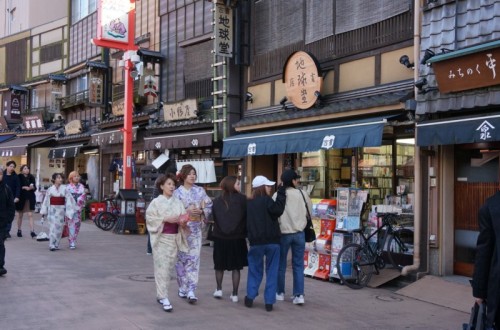 淺草伝法院通り 江戸情緒の演出 東京の街並み観察 ３２ 東京今昔物語 写真の世界 Http Wakowphoto World Coocan Jp より 楽天ブログ