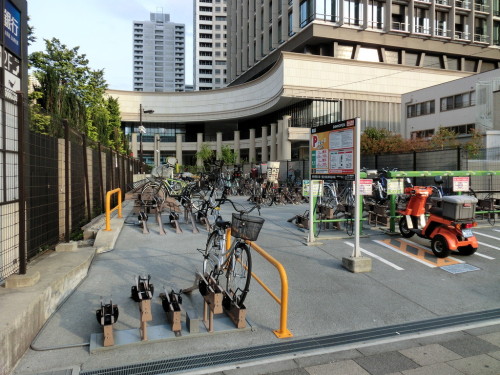 田町駅西口第一暫定自転車等駐輪場