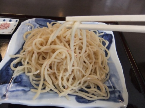 彦庵＠弘前のりんごそば２