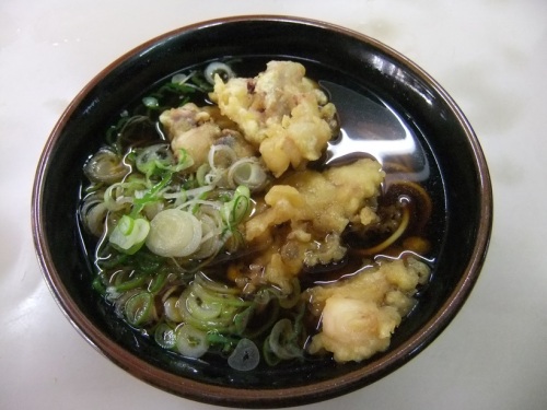 山田屋＠千束のゲソそば１