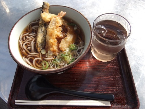 スカイキッチン＠成田空港第1ターミナルビルの天ぷらそば１