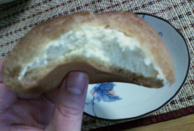 バニラミルクのシュークリーム２.JPG