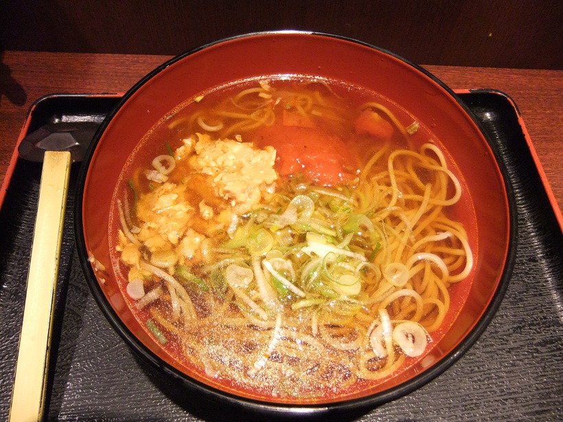 越後そば東京店＠東京駅のトマトスープそば１20130127.JPG