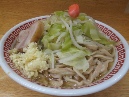 20150101_ラーメン二郎 環七新代田店_お正月仕様ラーメン.JPG