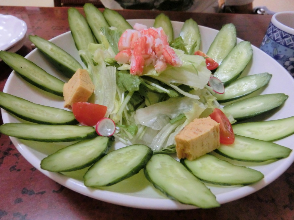 釜めし　むつみ　キュウリとカニのサラダ.jpg
