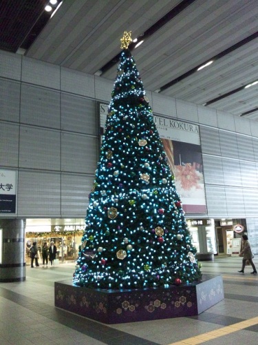 小倉駅クリスマスツリー2014