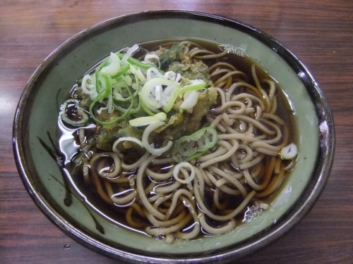 梅島１丁目・雪国の春菊そば１