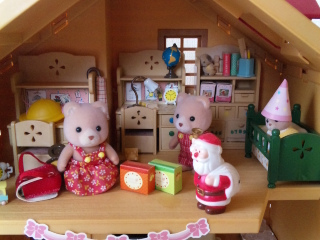 赤い屋根のお家