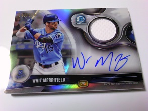 Whit Merrifield ジャージオート　(１５０枚限定)　BCAR-WM.JPG