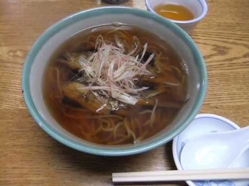 直利庵＠盛岡のあゆそば１