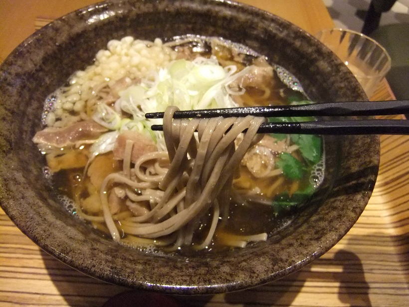 ごく旨肉そば 日の陣の肉南蛮そば２20130901.JPG