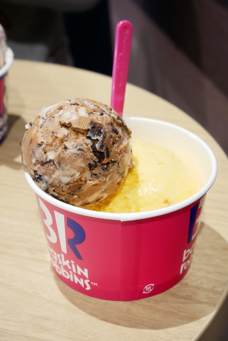 ３１アイスクリーム　スノーモンブラン＆マロンマロン.JPG